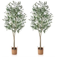 Artificial Olive Tree (set of 2) $315