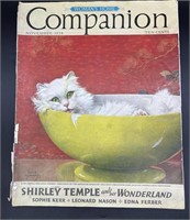 1938 Magazine Shirley Temple Golden Gate Expo U9B