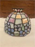 Vintage Stained Glass Lamp Shade