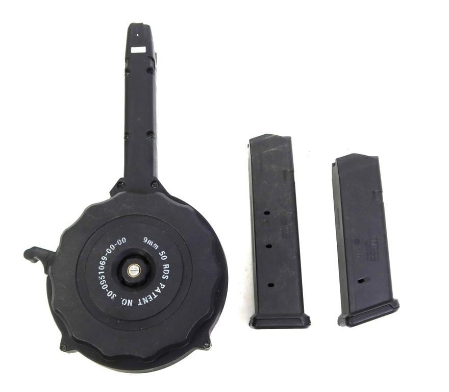 9 MM DRUM MAGAZINE AND MORE