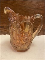 Vintage Imperial Glass Windmill Pitcher