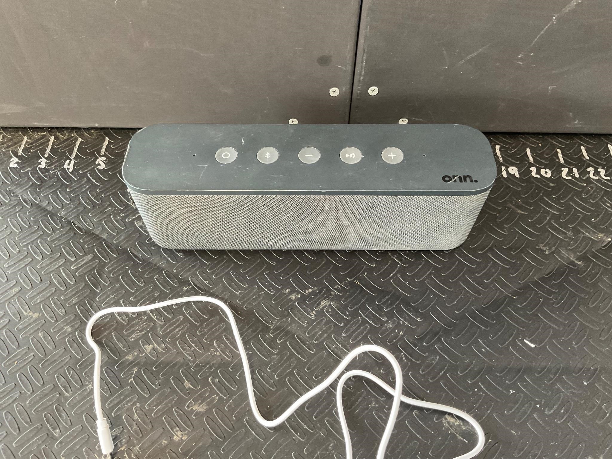 Onn wireless speaker tested works scratches