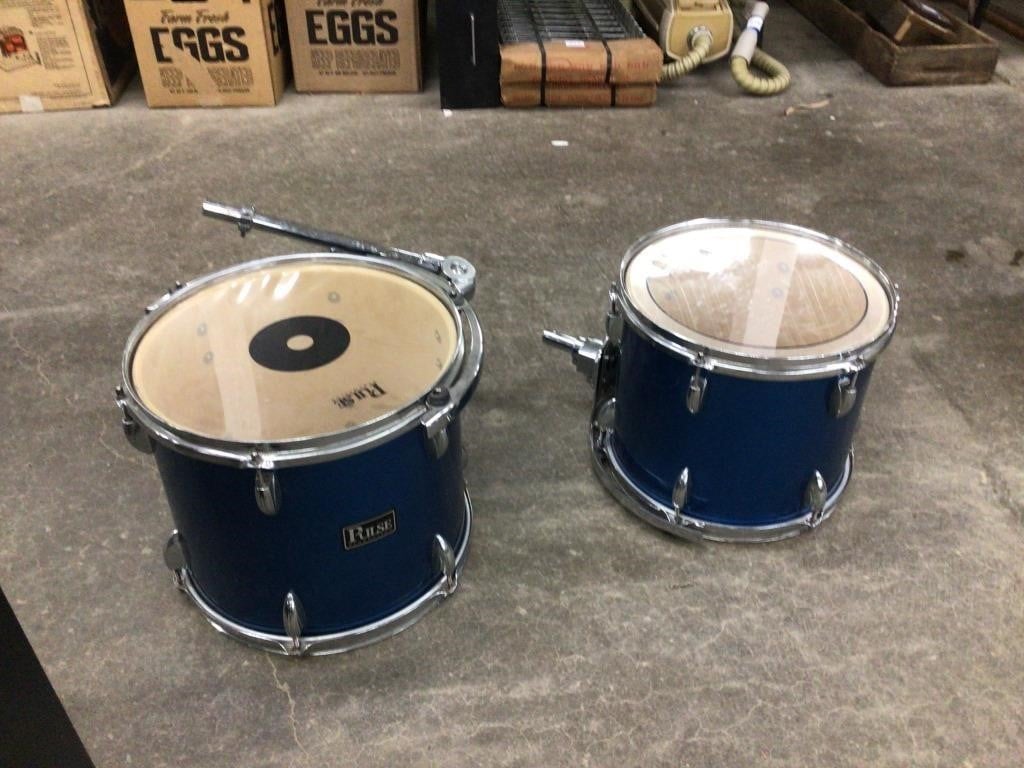 Pulse and Remo drums