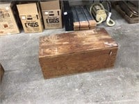 Wooden chest 32.5x12.5x16