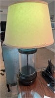 Table Lamp Air Bubble Glass Design 27” Tall