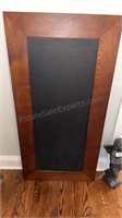 Tiger Oak Chalkboard 22”x44.5”