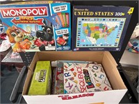 Box of used games