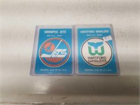 1979-80 OPC Hockey Whalers & Jets Checklist