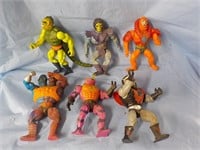 6 Master's of the Universe figures