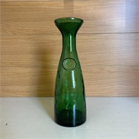 Vintage Misura Italy Green Glass Wine Carafe