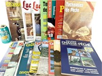 15 magazines Chasse & Pêche divers