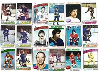 60 cartes de hockey 76-77 etc. O-PEE-CHEE