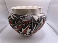 VICTORINO Acoma NM 7" NatAmer Pottery Bowl
