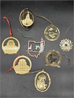 Selection of Christmas Ornaments, Some Souvenir