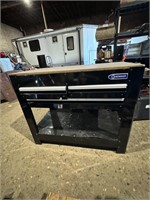 Workbench with tool drawers