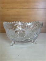Vintage Anna Hutte Cut Crystal Bowl