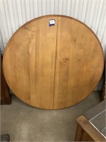 Heavy wooden table base
