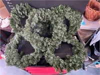 Five wreaths