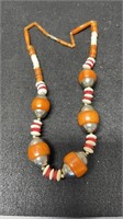 Vintage Chunky Bakelite Bead Necklace