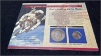 Man's Landing On The Moon Coin Collection Eisenhow