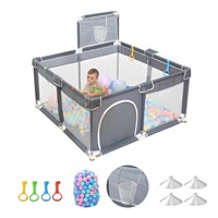 Baby Playpen for Toddlers, Safety Area 50X50
