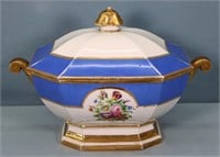 Ca. 1840's Porcelain De Paris Soup Tureen