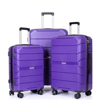 E2806  Travelhouse Hardside Luggage Set, 3-Piece,