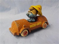 Ertl Smurf mini car
