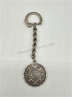 Sterling silver keychain from Mexico