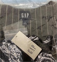 NEW Gap Vest Top-Blk w/ Gry Stripes Large