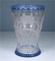 attr. Friedrich Egermann Bohemian Engraved Glass