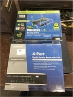 Two Unopened Linksys routers.  See pictures .