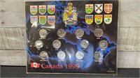 Canada 1999 12 Piece Quarter Set