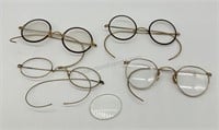 4 Vintage eyeglasses