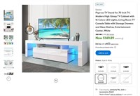 E2818  Paproos 70" TV Stand with LED Lights
