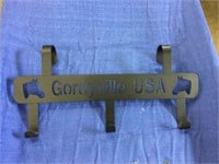Gordyville USA over the door hooks and two metal