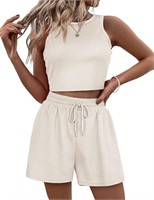 NEW! Zeagoo Womens 2 Piece Summer Outfits Lounge