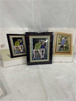Three 5 x 7 picture frames