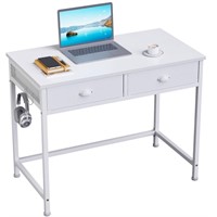 E2676  Furologee Writing Desk 36" White