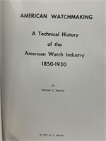 American Watchmaking a technical history of the