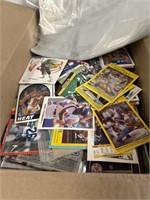 Big box, full of sports cards of all kinds and