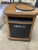 Duraflame infrared heater - works