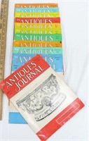 1-1966 and 10- 1967 Antique Journals