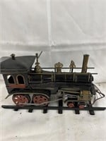 Well made scaled Metal replica of a steam engine