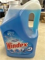 Full 1.37 gallon refill bottle of WINDEX