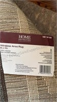 Thick Gray Winslow Area Rug  8 x 10‘ft non slip