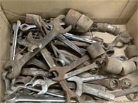 Vintage rusted tools