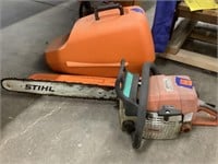 Stihl 029 chainsaw with case