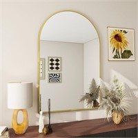 BEAUTYBEAK Arched Wall Mirror, 20"x30" Bathroom