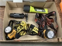 Head lamps and flashlights